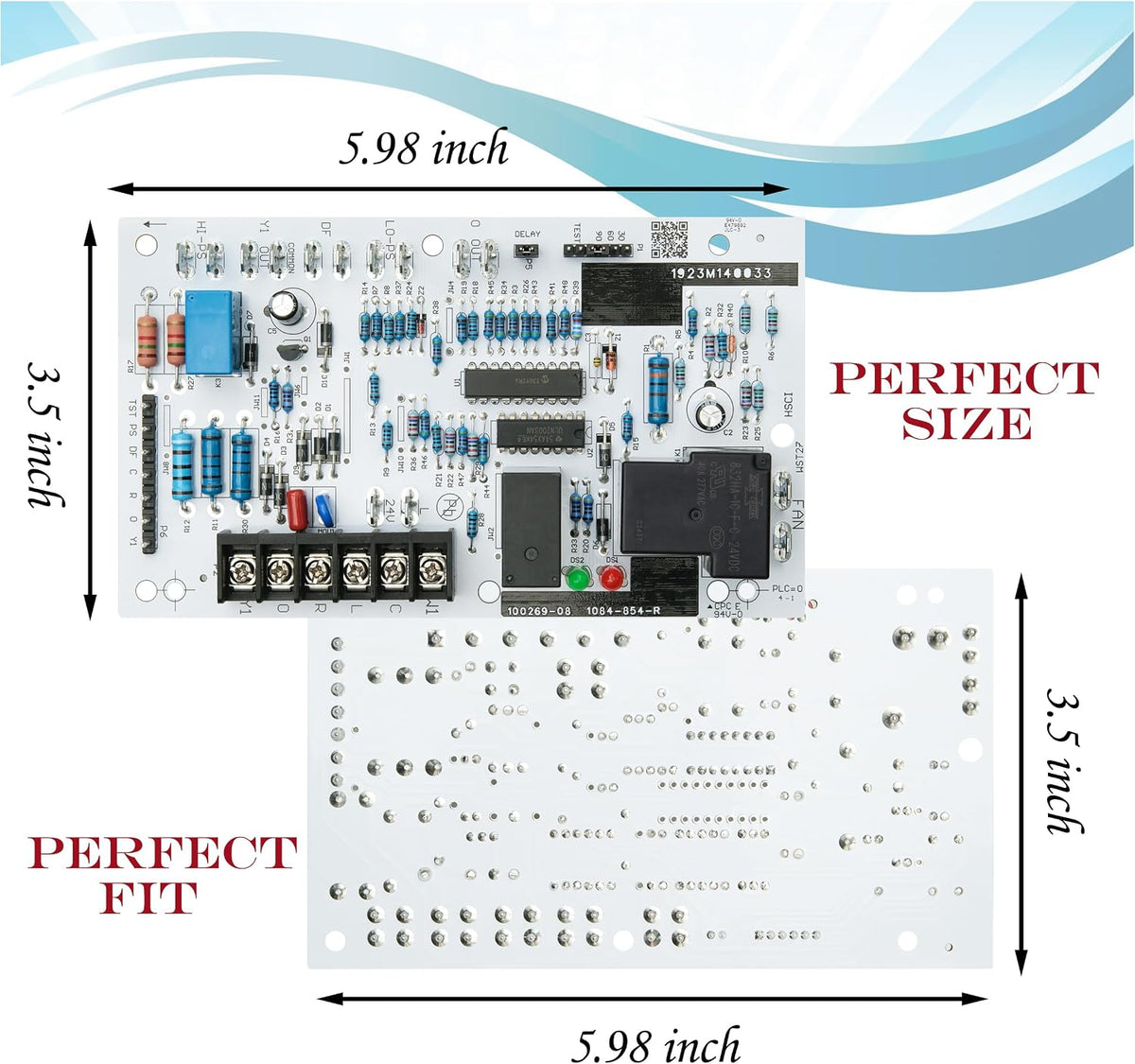 16V38 Upgraded Replacement for Lennox Armstrong Defrost Control Board