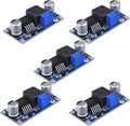 HiLetgo 5pcs XL6009 Boost Module DC-DC Adjustable Module DC3.0-30V to DC5-35V Output Voltage Power Converter Circuit Board Module 400KHz