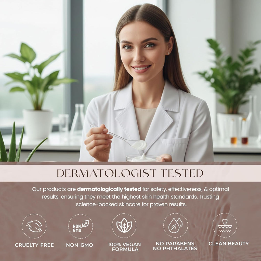 Retinol & Vitamin E + Collagen & Vitamin C Serum For Face – Dermatologist Tested, Anti Aging, Korean Skin Care –