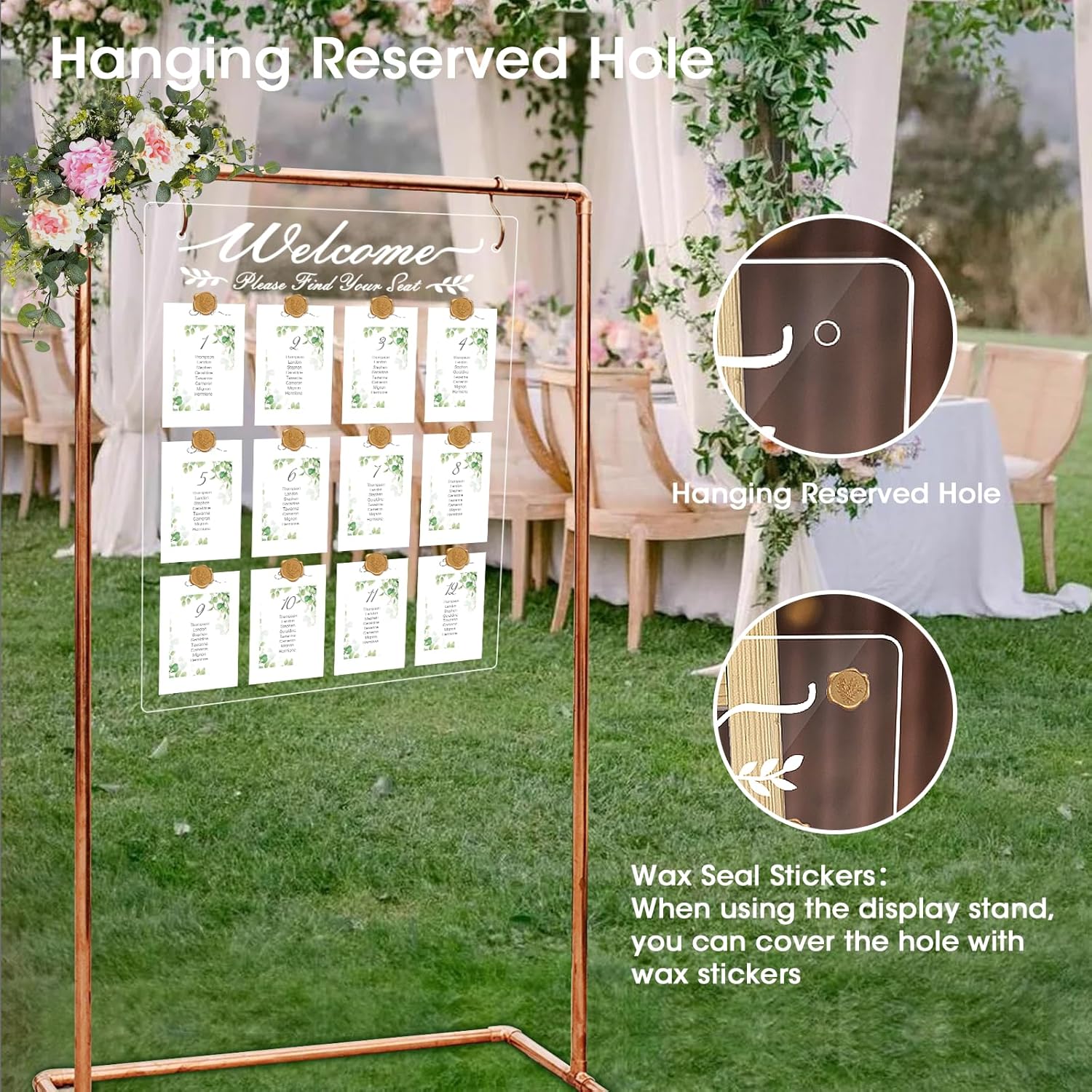Wedding Seating Chart Board