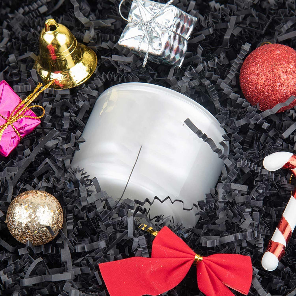 Crinkle Cut Paper Shred Filler Gift Cushion Streamer Black