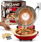 Crispy Crust Pizza Oven by Granitestone – 12 Inch Electric Pizza Oven Indoor Countertop Maker with Ceramic Stone