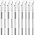 10 Pack Exacto Knife, Hobby Knife, Craft Knife for Carving, Cutting | Exacto knife set for pumpkin carving, diy