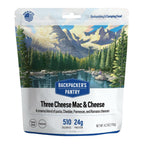 Three Cheese Mac & Cheese | 1-Pack | 24g Protein | 510 Cal | Vegetarian, Nut Free | Made in the USA | Freeze Dried