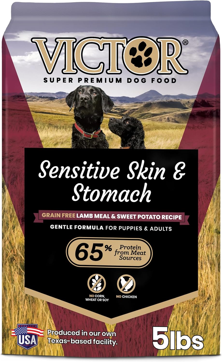 Sensitive Skin & Stomach - Lamb Meal & Sweet Potato Dog Food, 5 lb