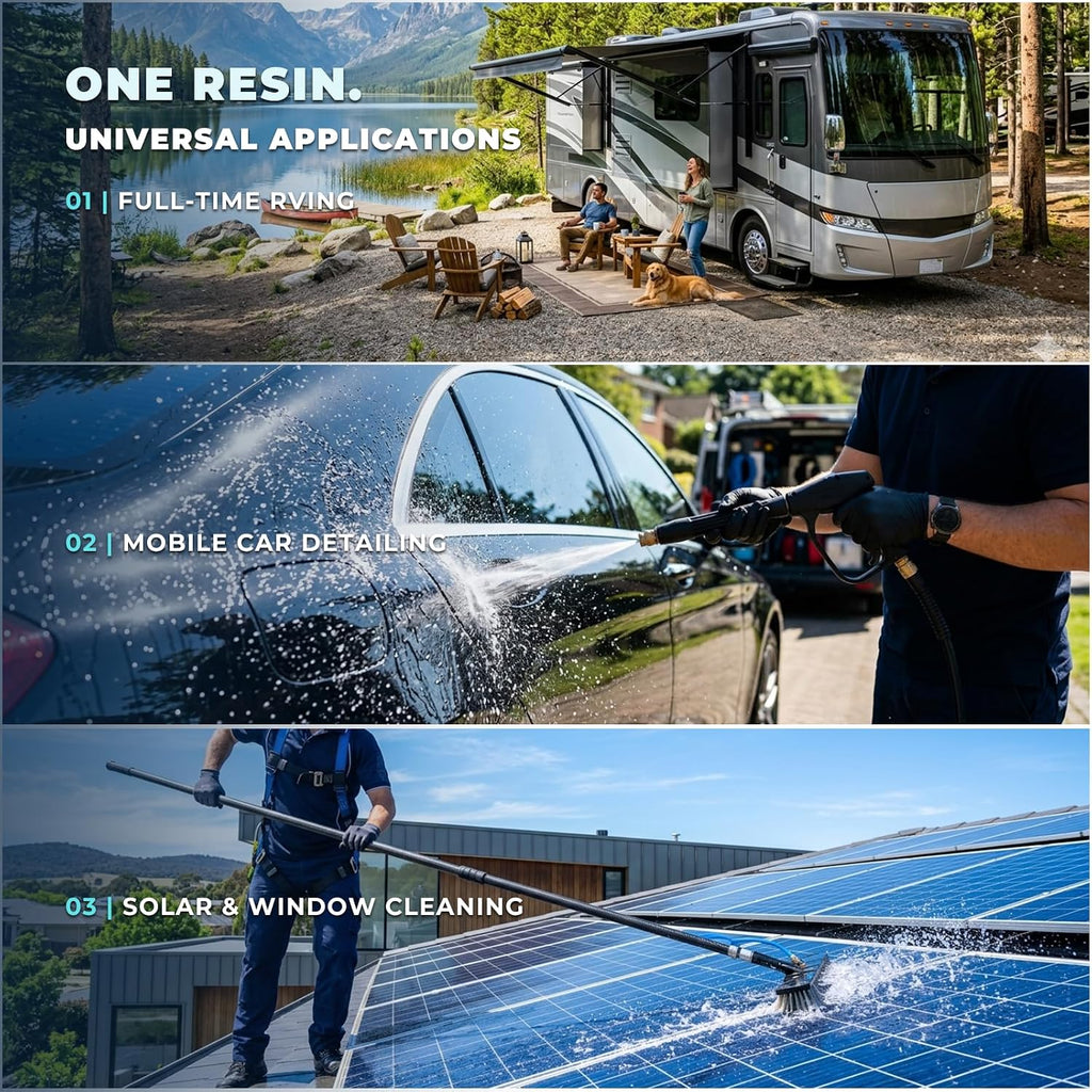 Portable RV Water Softener Resin Refill (9 Lbs)