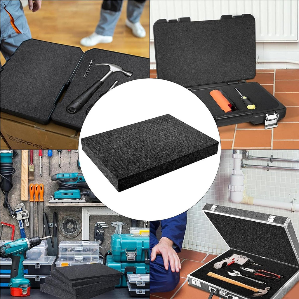 Foam Insert Sheet - PU Cuttable Foam Pads | Pick And Pluck Foam | Pick Apart Foam Insert | High Density Foam Insert