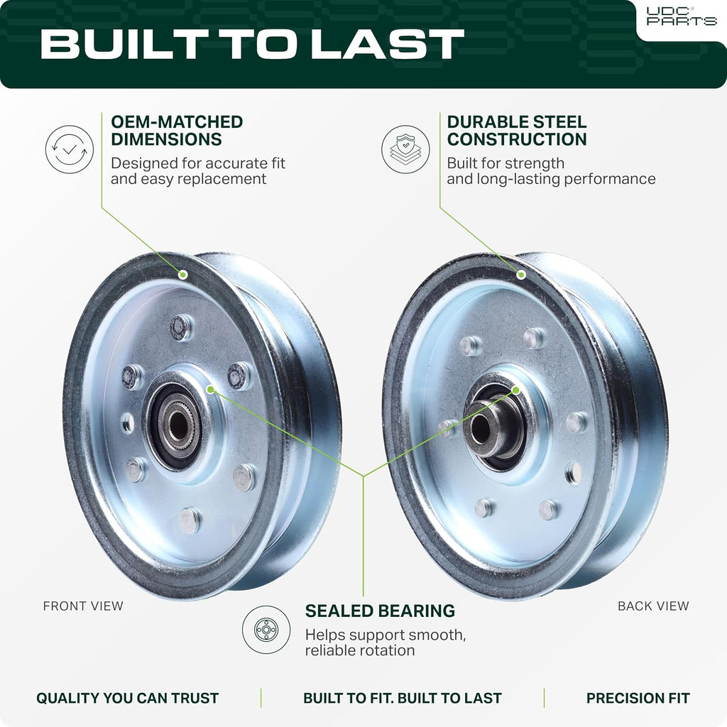UDC Parts 756-1229 Idler Pulley Replacement for Cub Cadet MTD 01004081