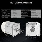 CNCTOPBAOS 1100W Brushless AC Servo Motor Driver CNC Controller Kit CW/CCW