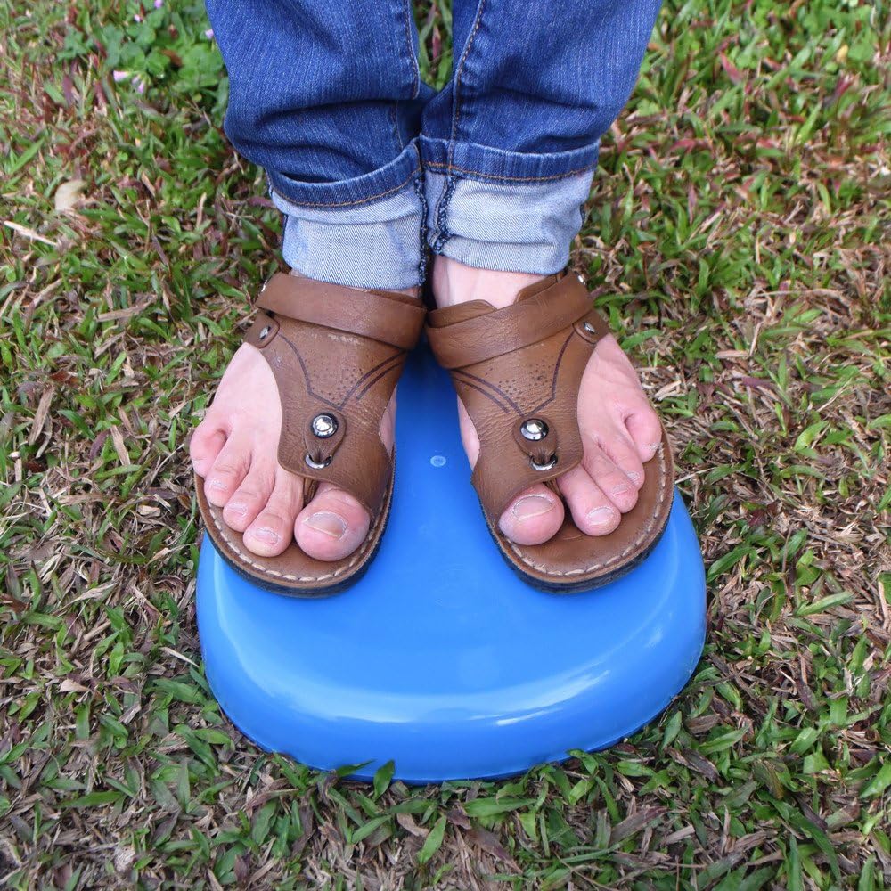 Thick Stable Bedpan for Elderly Men Women Bed-Bound Patient (Blue)