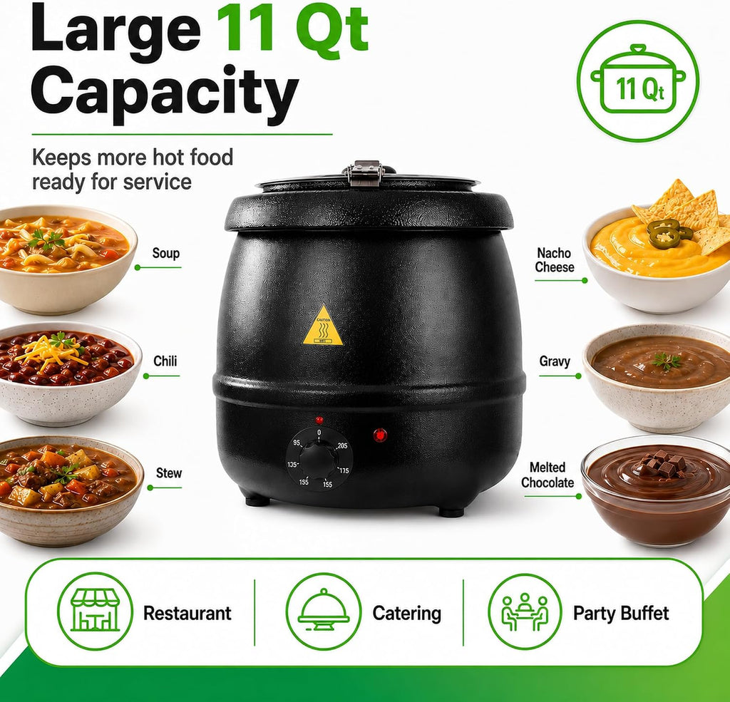 11 Quart Commercial Soup Kettle Warmer
