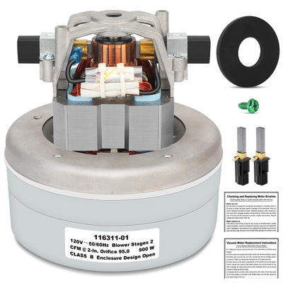 116311-01 Central Vacuum Replacement Motor