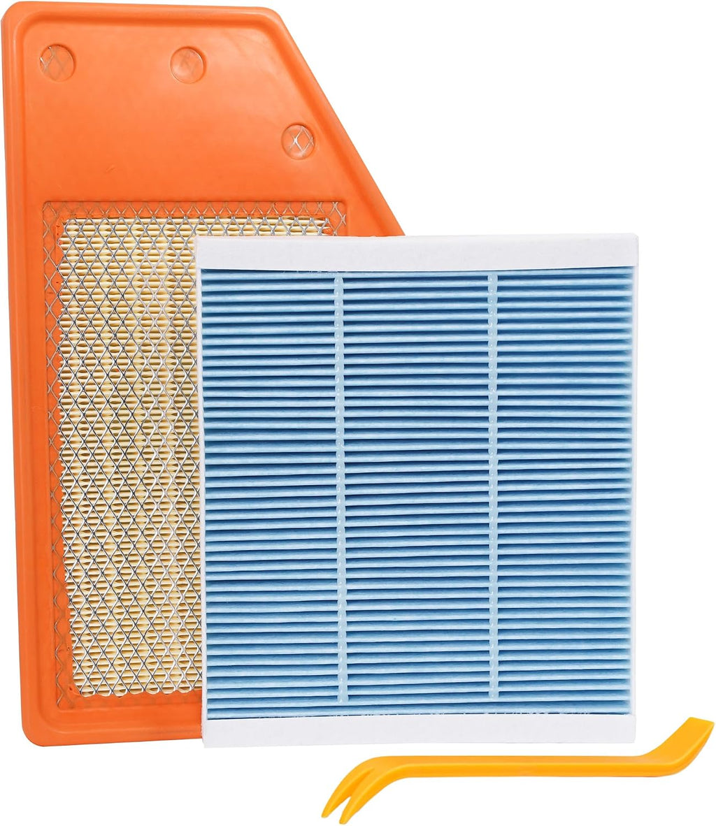 Engine Air Filter & Cabin Air Filter Combo Pack Fits Chevy Malibu 1.5L Turbo 2016-2025, Malibu 1.8L Hybrid 2016-2019