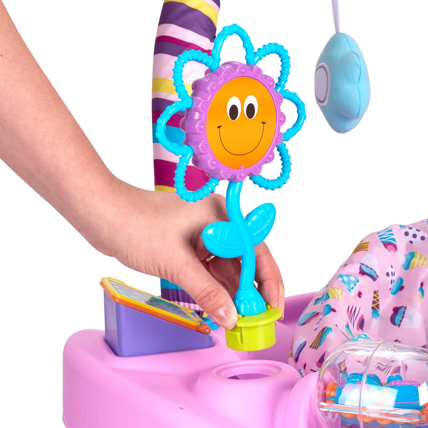 Exersaucer Bouncing Activity Saucer, Sweet Tea Party