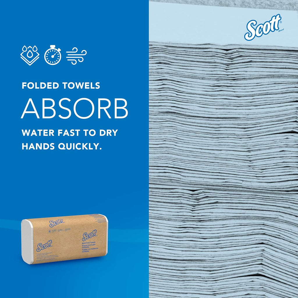 Multifold Paper Towels, Bulk, 16 x 250 Sheets (01840)
