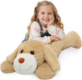 31" Giant Dog Stuffed Animal, Large Dog Plush Stuffed Golden Retriever, Soft Floppy Big Puppy Stuffed Animal Plush