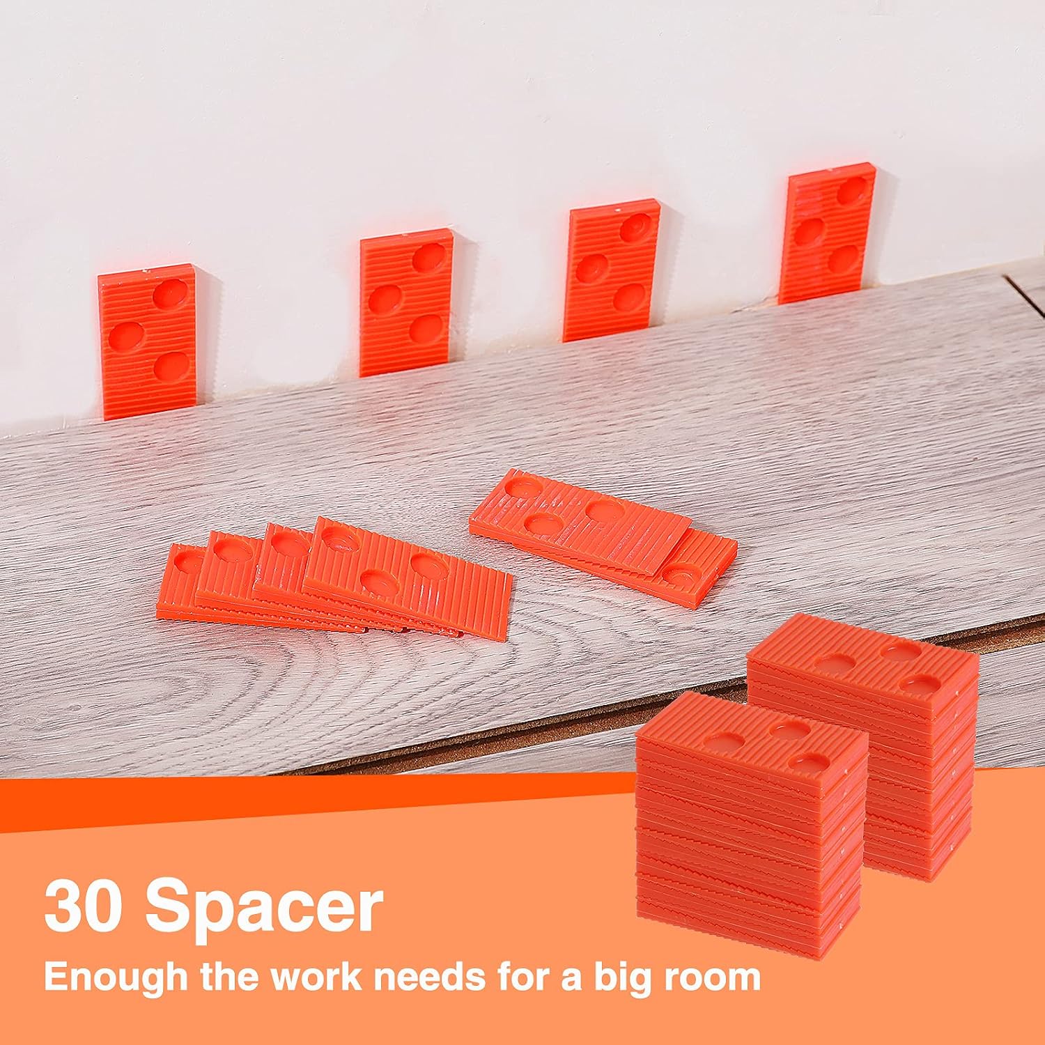 Laminate Wood Flooring Installation Kit with Solid Tapping Block, Wider Heavy Duty Pull Bar, Reinforced Double-Faced