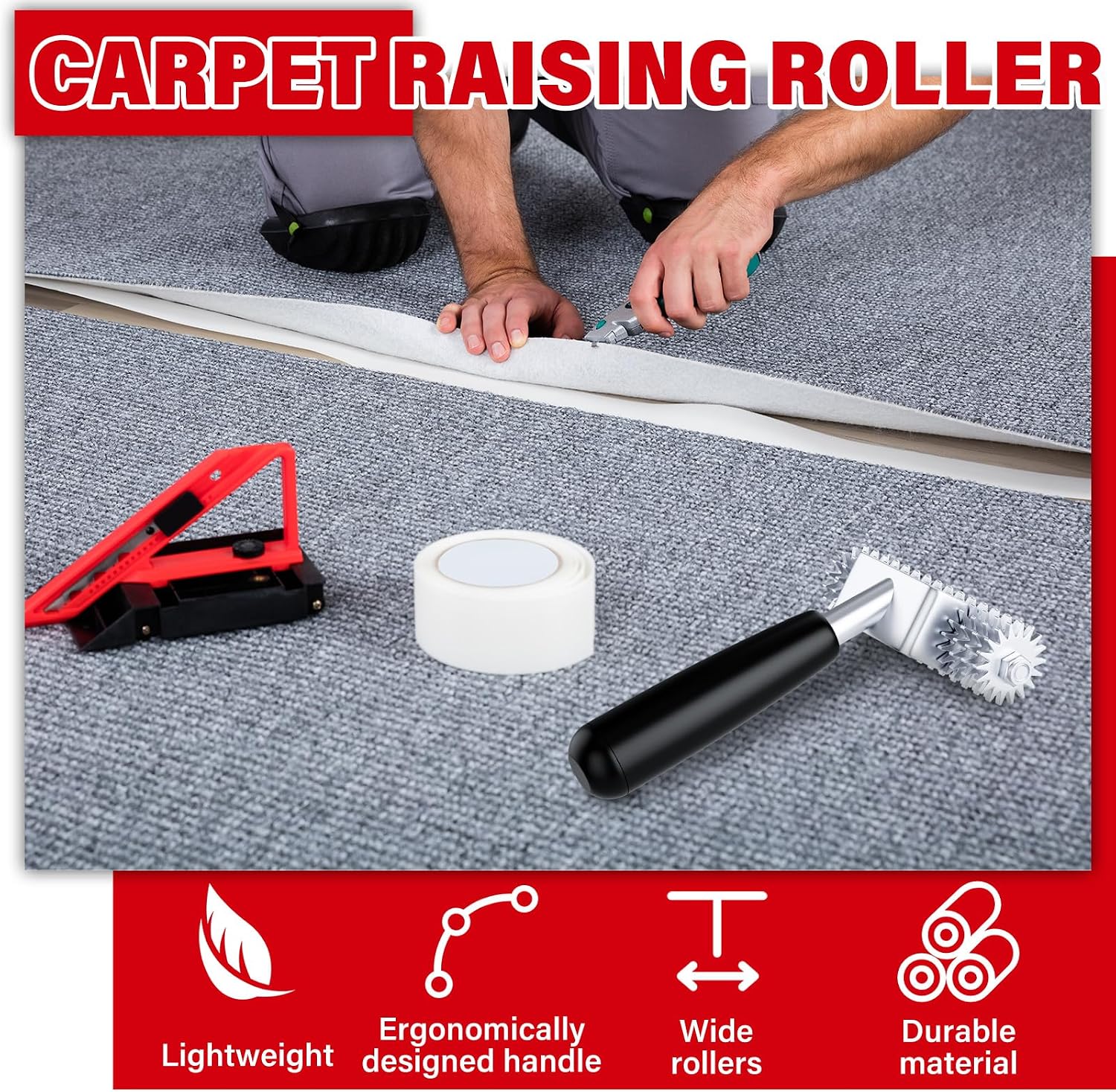 Carpet Seam Roller Carpet Patch Repair Tool