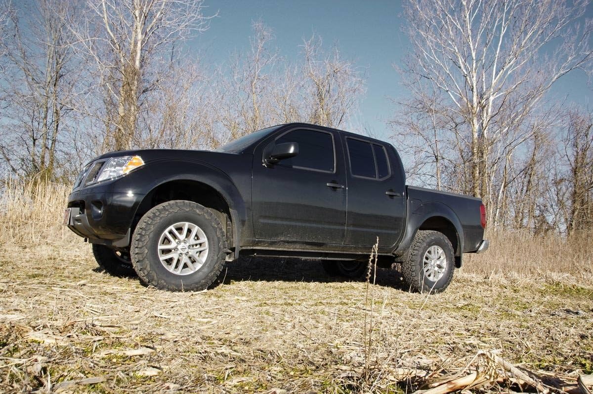 Rough Country 2.5" Leveling Kit for 05-24 Nissan Frontier| Anodized Red - 865RED