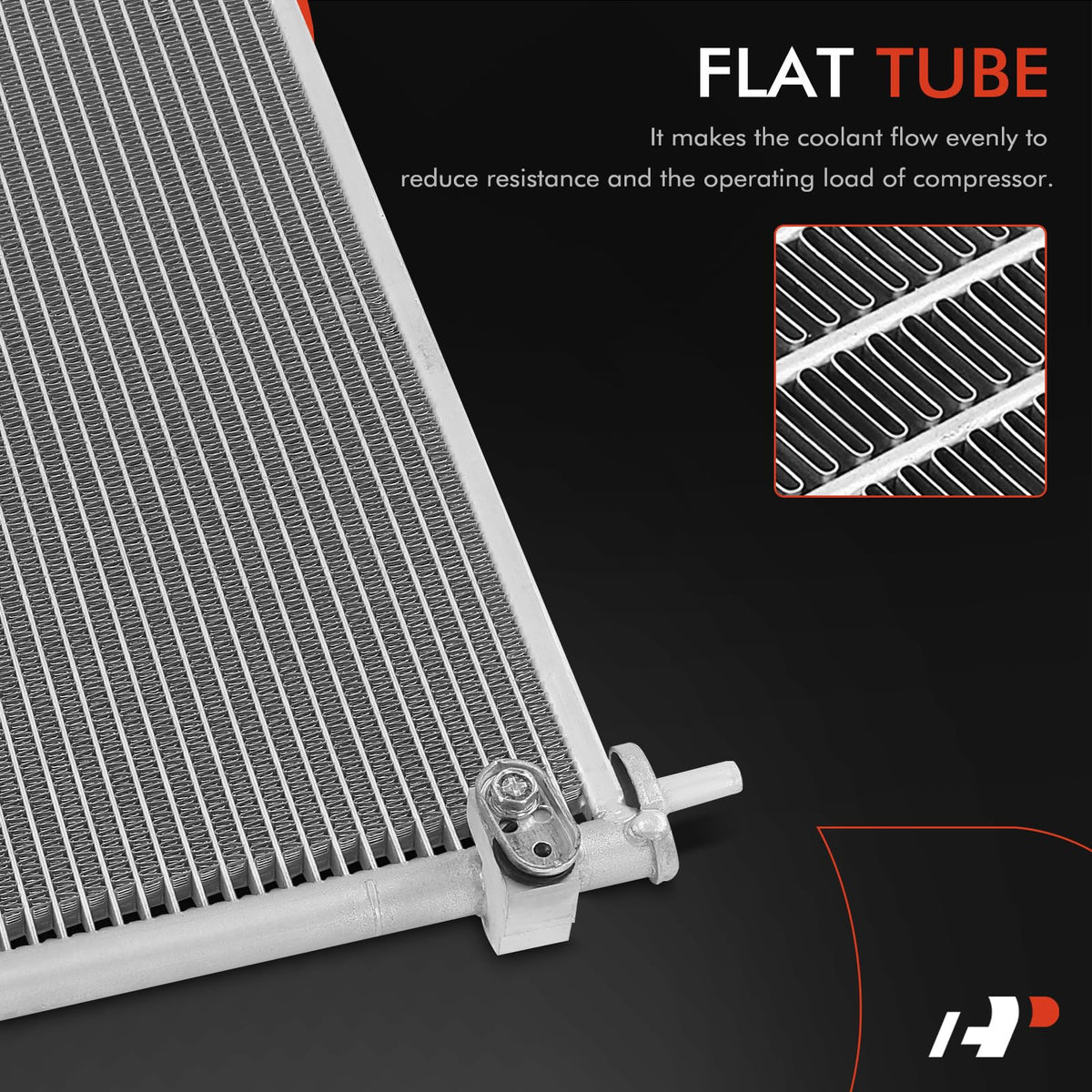 A-Premium Air Conditioning Condenser Compatible with Mitsubishi