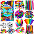 Arts and Crafts Supplies for Kids - 1170Pcs+ Craft Art Supply Kit for Toddlers Kids Craft Supplies & Materials Age 4