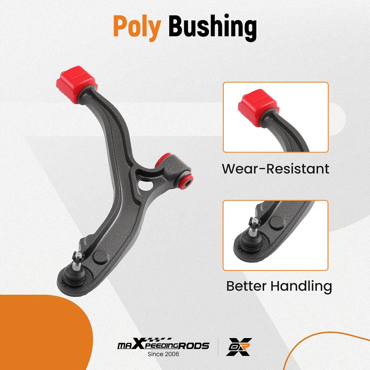 maXpeedingrods 2Pcs Front Lower Control Arm Kit for Dodge Caravan 2001-2007