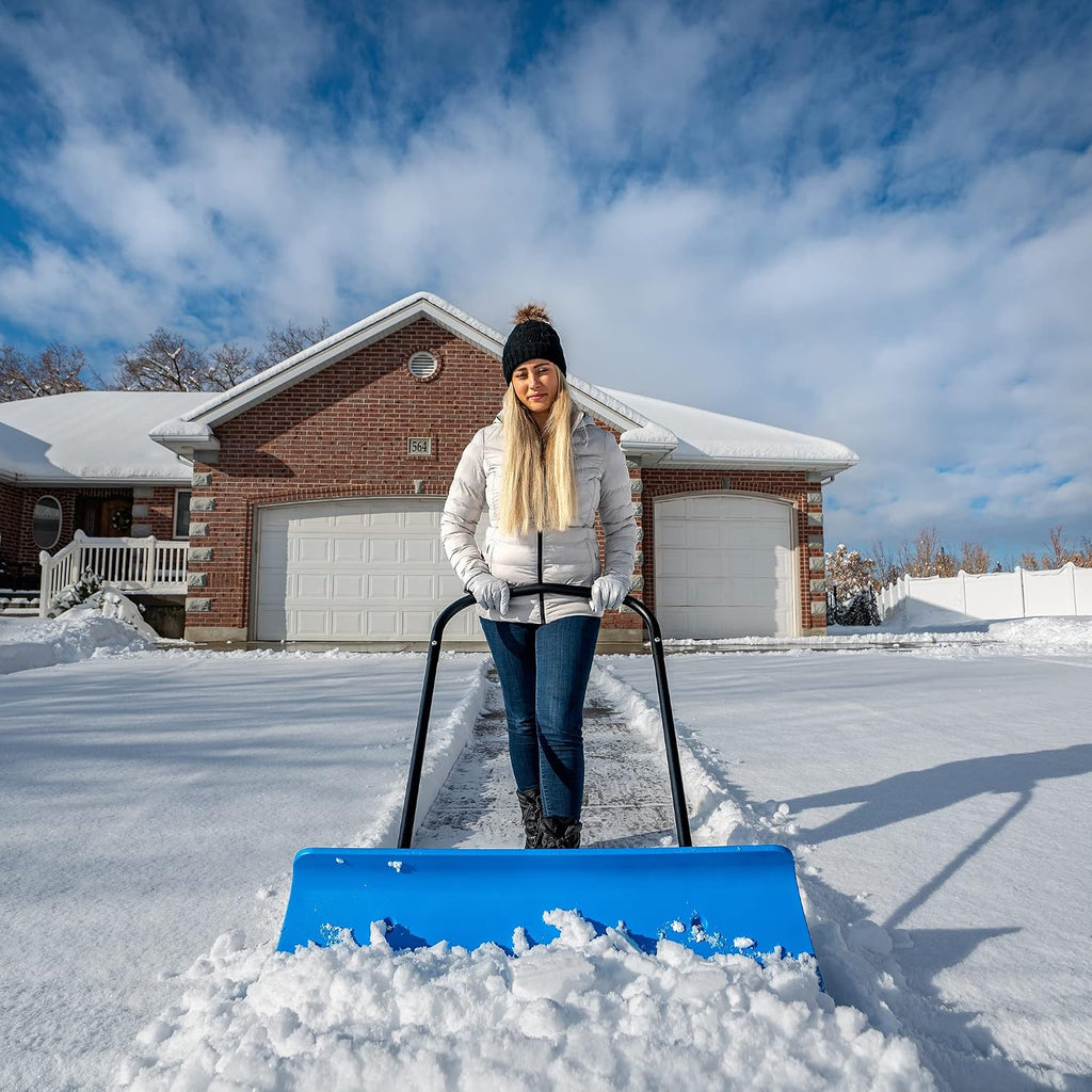 Snow Pusher, 42” Heavy Duty Snow Plow Shovel