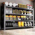 79"W Heavy Duty Storage Shelves, 8000LBS Adjustable Garage Shelving Unit, Rust Proof Large Metal Storage Rack, 24"D x