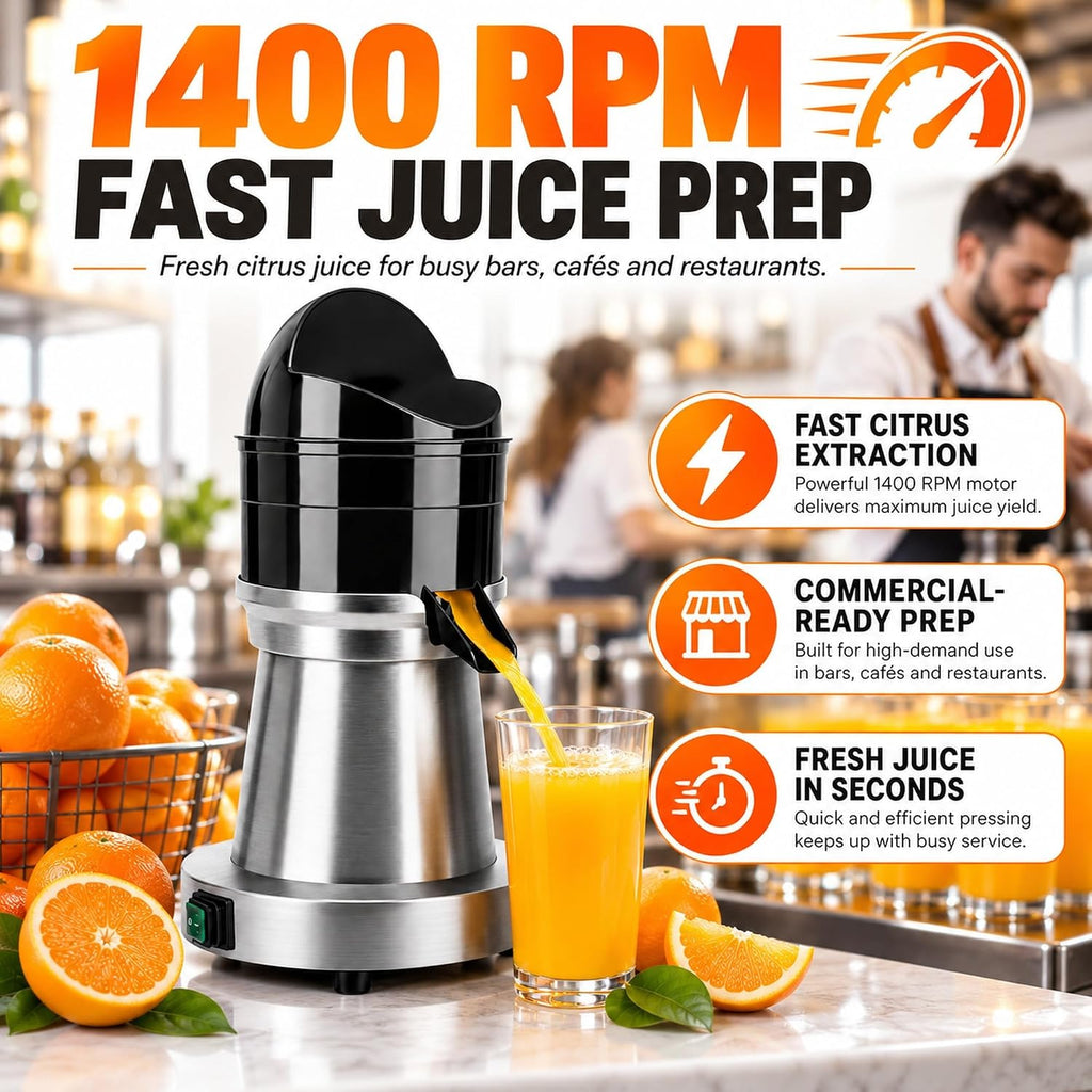 Commercial Electric Citrus Juicer Machine