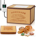 Bread Proofing Box, 32-113°F Temp Control & 48H Timer, Folding Dough Proofing Box With NTC Sensor, Sourdough Proofing