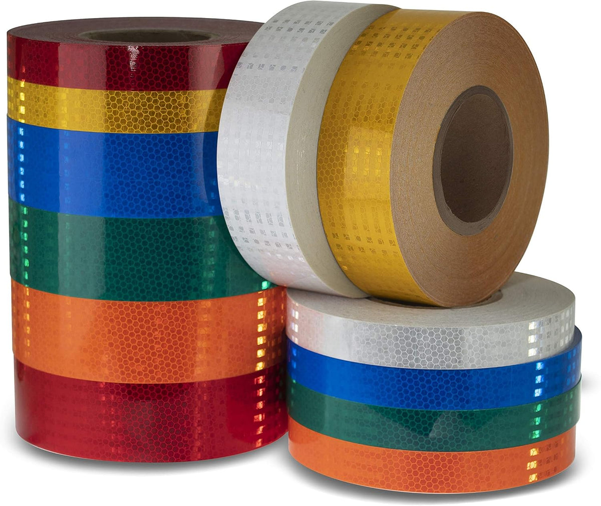 High Intensity Retro Reflective Tape (HXREF) [1 Roll] 1" (25mm) x 10 yds Red