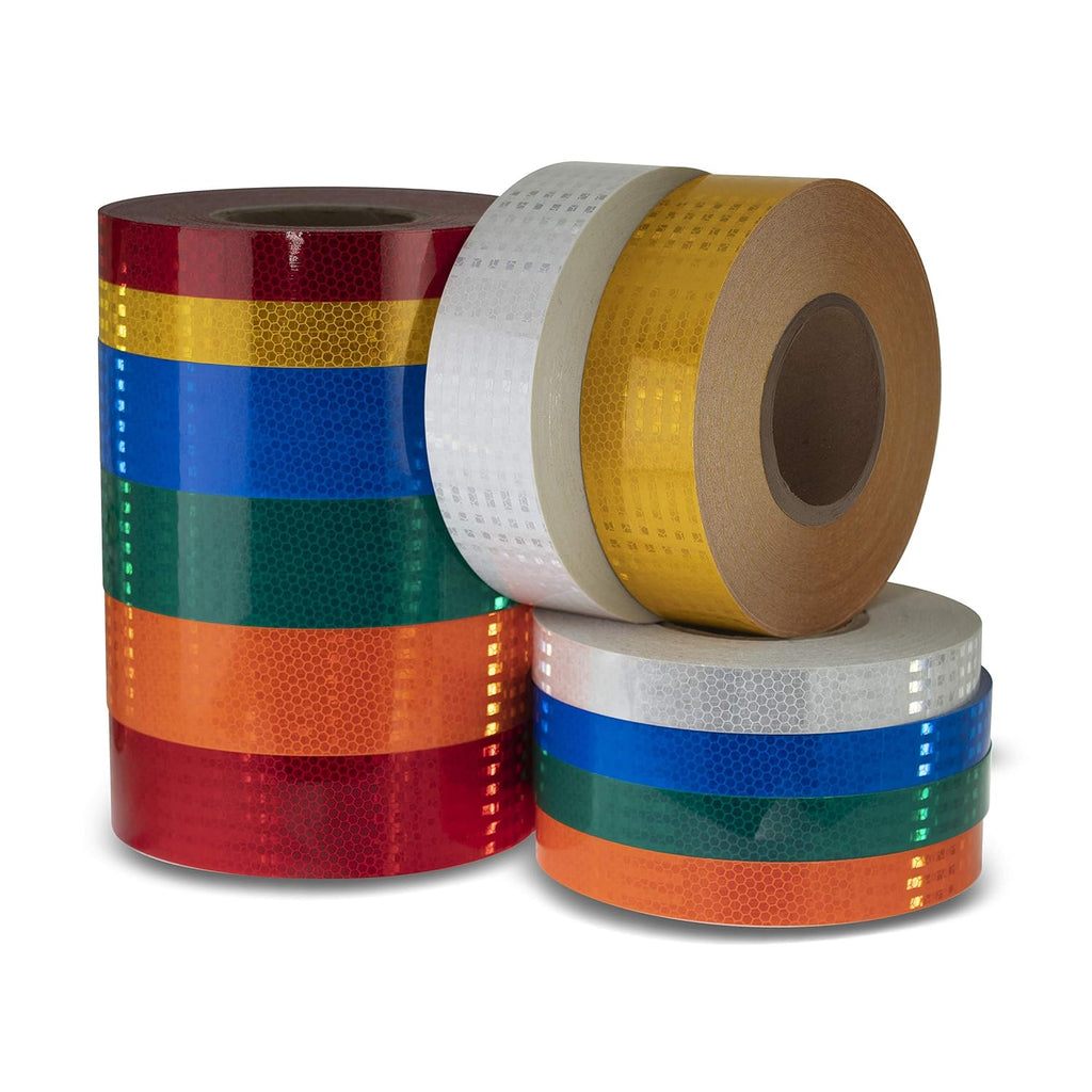 High Intensity Retro Reflective Tape (HXREF) [1 Roll] 2" (50mm) x 10 yds Orange