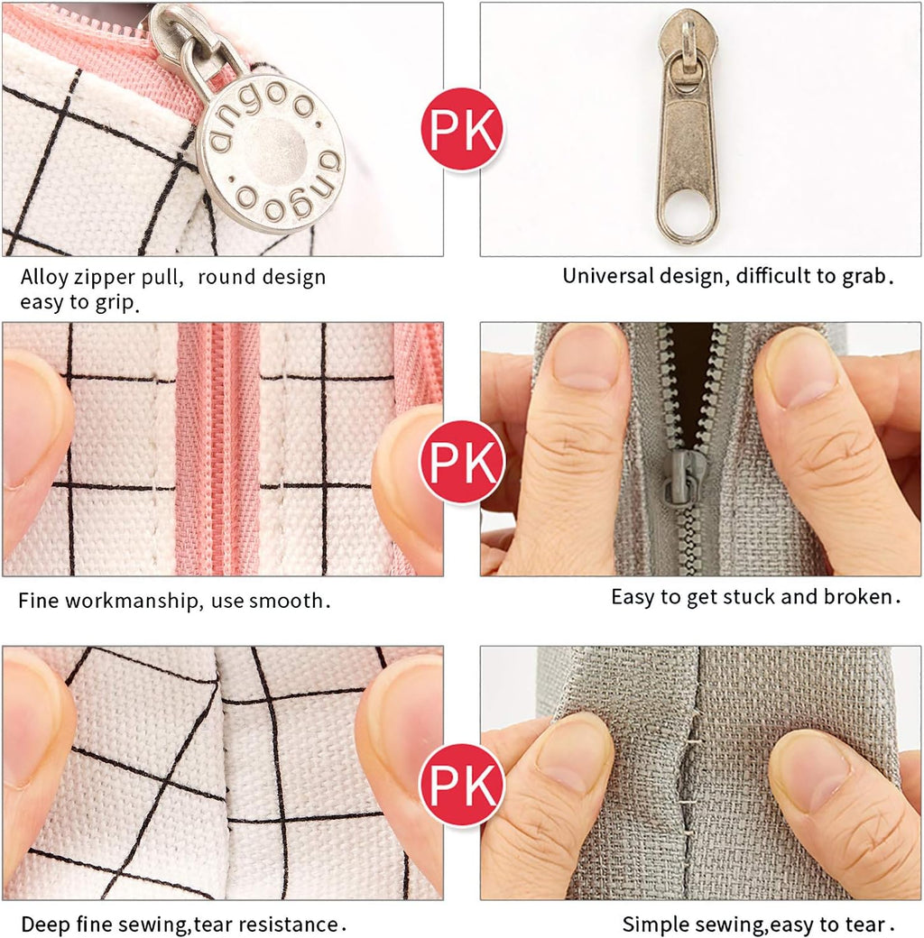 Big Capacity Pencil Case Pouch Pen Case Simple Stationery Bag School College Office Organizer for Teens Girls Adults