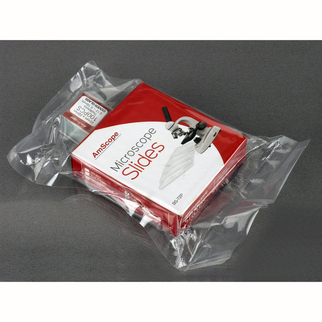 PS100E-72P100S22-50PP Deluxe Assorted Sample Specimens Set | 100 Prepared Slides Anatomy/Botany/Zoology/Hematology