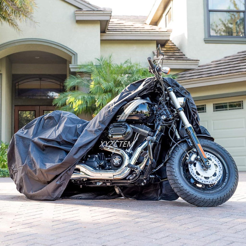 New Generation Motorcycle Cover -All Weather Black XXXLX Large