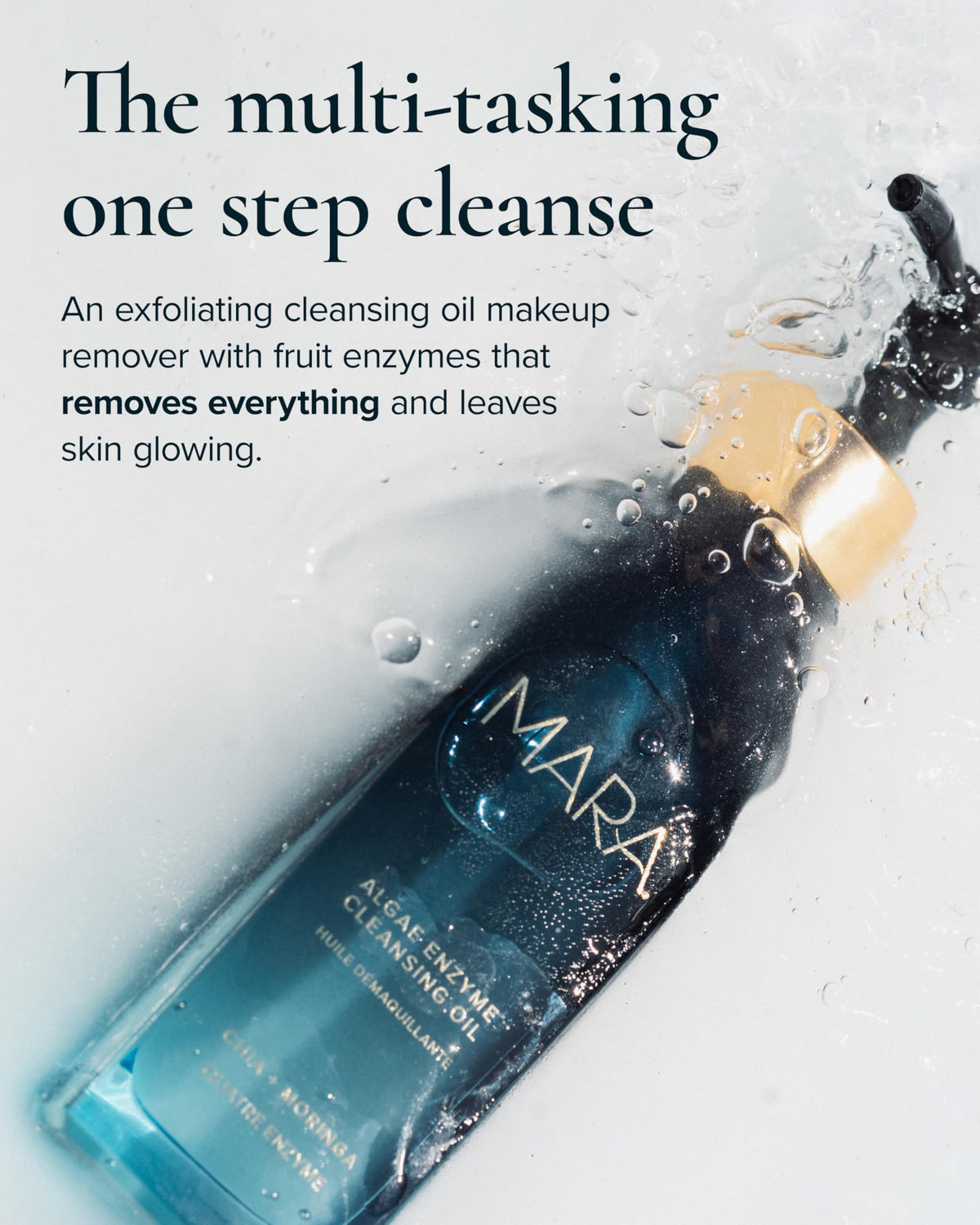 Algae Enzyme Cleansing Oil - Gentle Makeup Remover (4oz / 120mL)