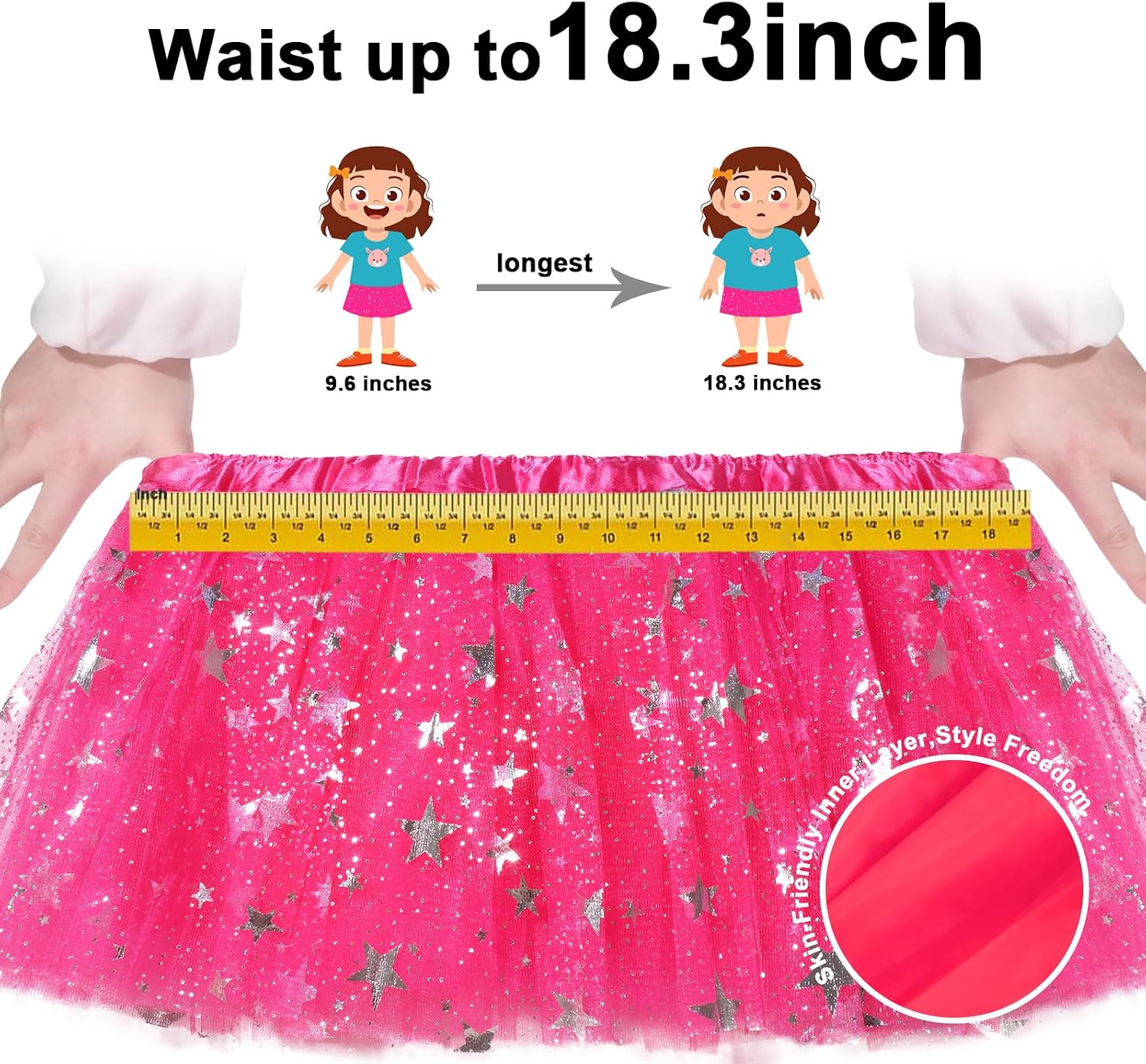 Superhero-Capes for Kids Toddler Superhero-Costumes for Girls | 3-Pc Super Hero Capes Mask and Star Tutu for 3+