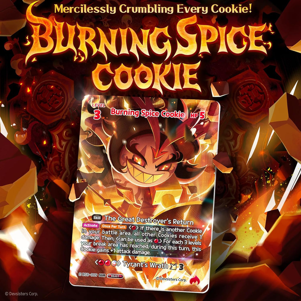 CookieRun TCG: A Game of Truth & Deceit - 4 Booster Pack Bundle - Braverse Trading Card Game, Strategy Play & Battle