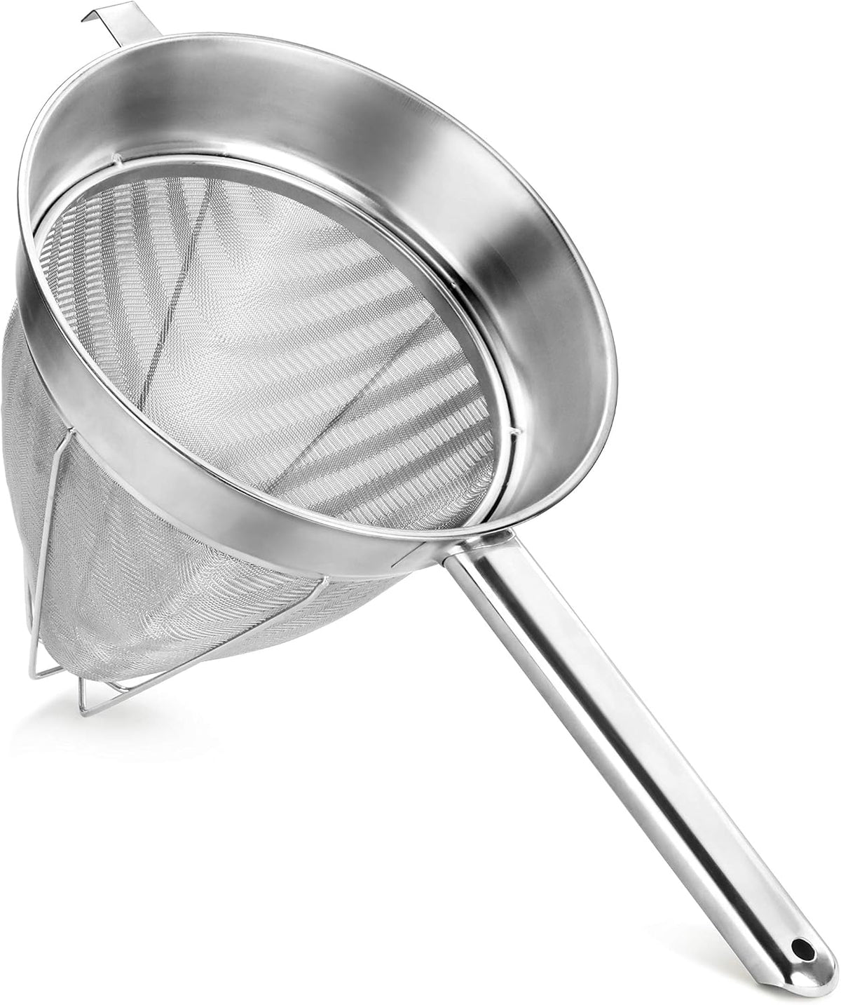 New Star Foodservice Chinois Mesh Strainer, 10-Inch