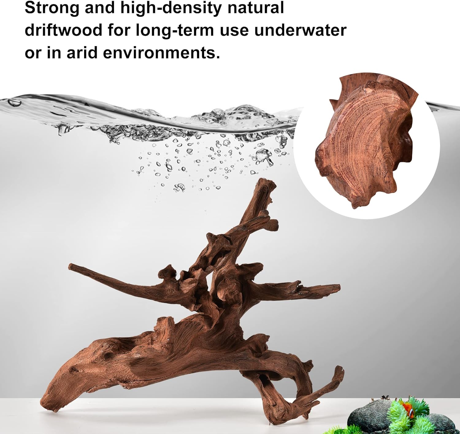 Natural Small Driftwood for Aquarium Decor Fish Tank Decorations | Natural Driftwood for Aquascaping and Reptile