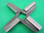 3-PAK. Heavy Duty size #32 Meat Grinder Knives for Biro, Berkel, Omcan and many others. Raised resharpenable edges.