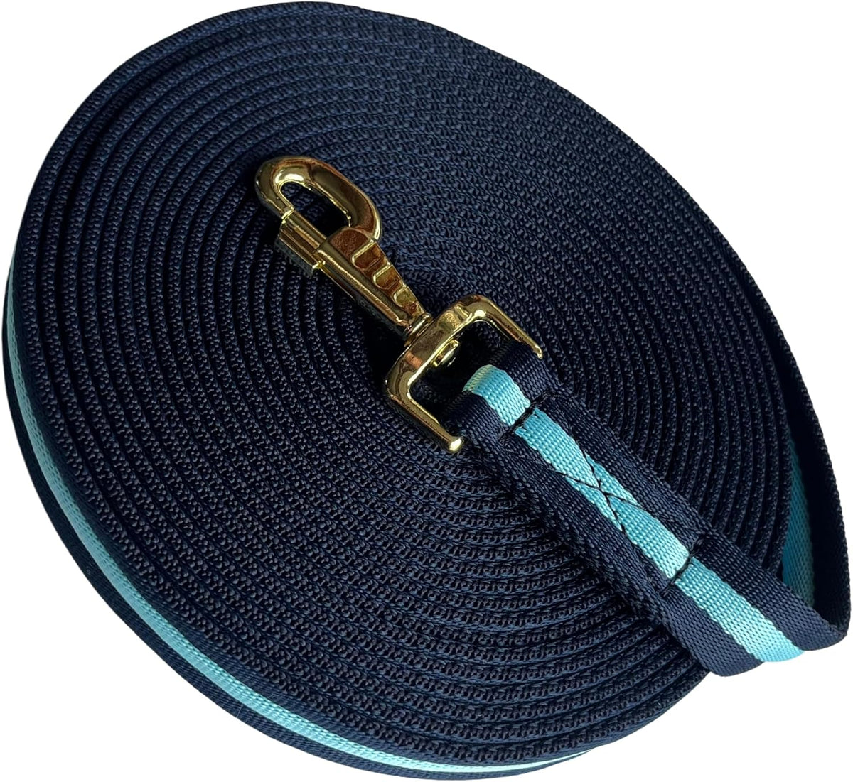 Horse Lunging Training line with Alloy Trigger Snap, 26ft (8m) Equestrian Lunge Line for Daily Exercise & Competition