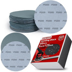 PONTASS 5000 Grit Wet Dry Sanding Discs,50PCS 5 Inch Hook & Loop Sandpaper