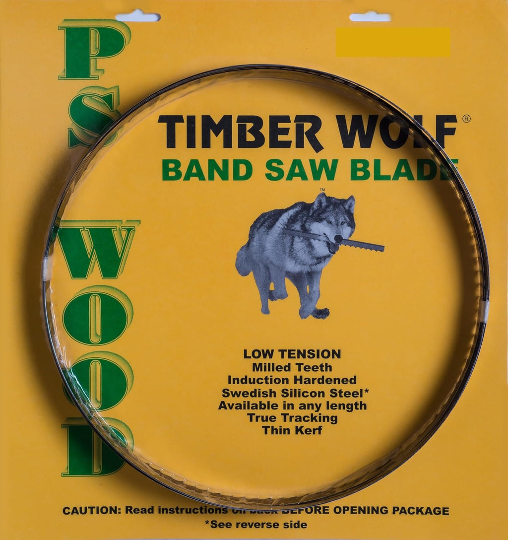 PS Wood Timber Wolf 105" x 3/8 x 6tpi Band Saw Blade
