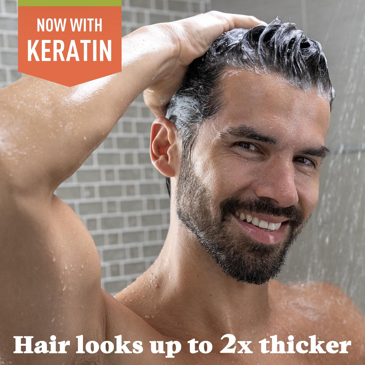 Control GX Gray Reducing Shampoo, Keratin, 4 Fl Oz (3 Pack)