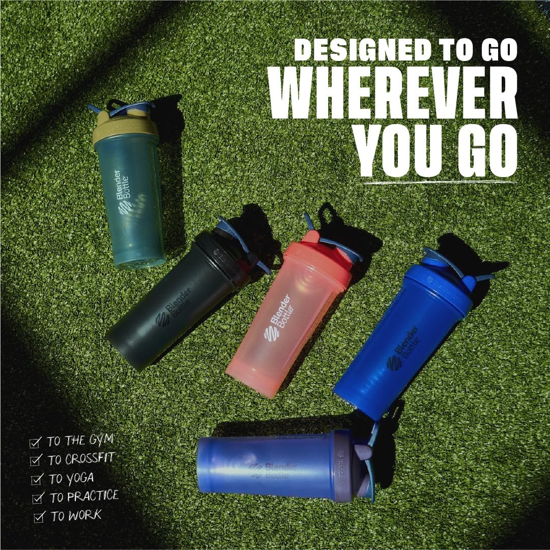 Classic V2 Plastic Shaker Bottle 20 oz Black