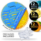 Urinal Screen Deodorizer, 36 Pack, Anti-Splash Cakes