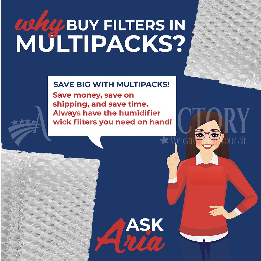 Replacement For 14911, 32-14911, ES12 Sears Kenmore Humidifier Wick Filter 4-Pack
