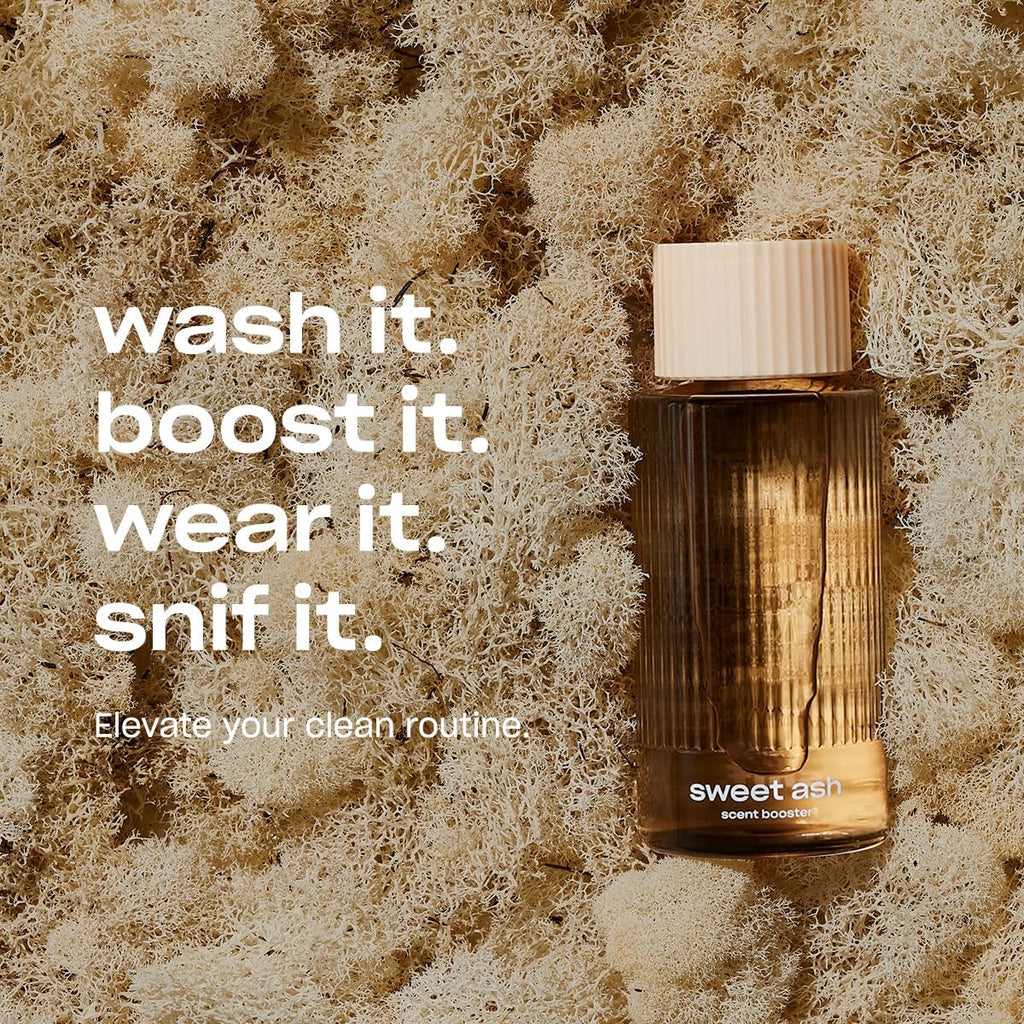 Sweet Ash Liquid Laundry Scent Booster, 8.5 oz Bottle