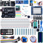 ELEGOO UNO Project Super Starter Kit & ELEGOO Upgraded 37 in 1 Sensor Modules Kit